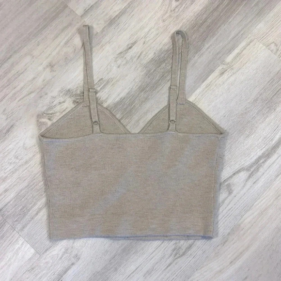 The Drop Influencer Pick / Women’s Catalina Sweater Camisole in Heather Sand NEW - Picture 3 of 4